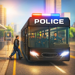 Police Bus Game: US Cops Coach icon